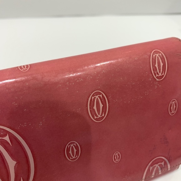 Cartier Pink Logo Wallet (RARE)EUC - Picture 13 of 14